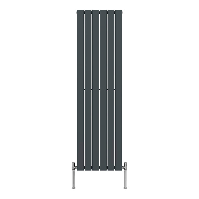 Urban Vertical Radiator - Anthracite - Single Panel (1600mm High)
