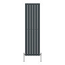Urban Vertical Radiator - Anthracite - Single Panel (1600mm High)