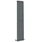 Urban Vertical Radiator - Anthracite - Single Panel (1600mm High)