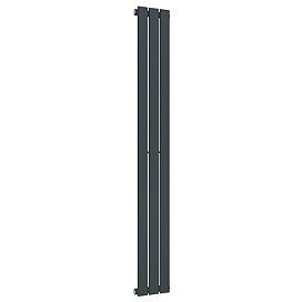 Urban Vertical Radiator - Anthracite - Single Panel (1800mm High) 228mm Wide