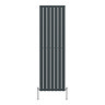 Urban Vertical Radiator - Anthracite - Single Panel (1800mm High) 532mm Wide