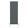 Urban Vertical Radiator - Anthracite - Single Panel (1800mm High) 608mm Wide