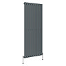 Urban Vertical Radiator - Anthracite - Single Panel (1800mm High) 684mm Wide