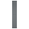 Urban Vertical Radiator - Anthracite - Single Panel (1800x304mm)