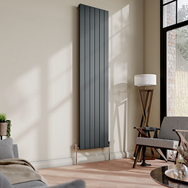 Urban Vertical Radiator - Anthracite - Single Panel (1800x456mm)