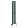 Urban Vertical Radiator - Anthracite - Single Panel (1800mm High) 354mm Wide