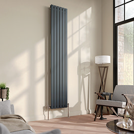 Urban Vertical Radiator - Anthracite - Single Panel (1800mm High) 354mm Wide