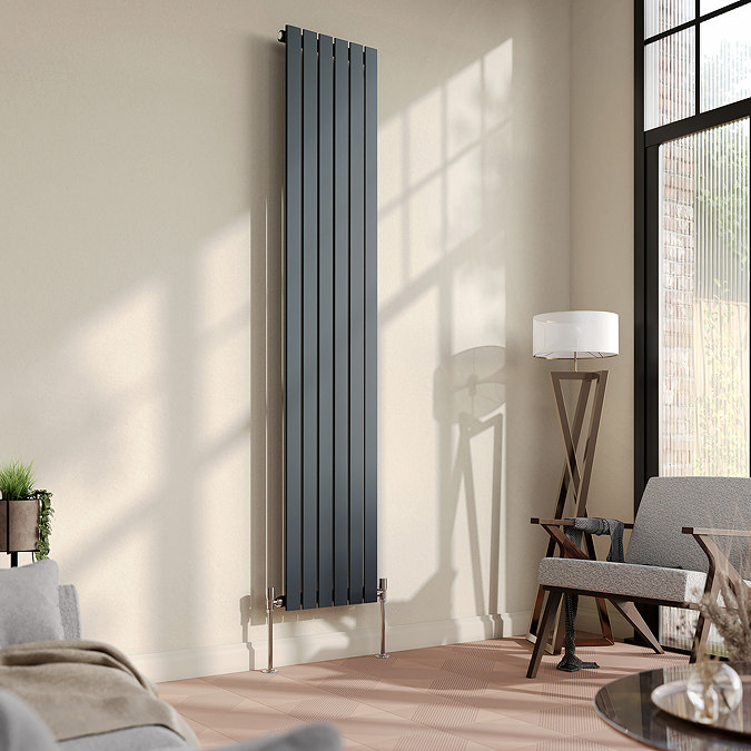 Urban Vertical Radiator - Anthracite - Single Panel (1800mm High) 354mm Wide