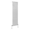 Urban Chrome Vertical Single Panel Radiator (1800mm High) 452mm Wide