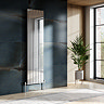 Urban Chrome Vertical Single Panel Radiator (1800mm High) 452mm Wide