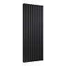 Urban Vertical Radiator - Matt Black - Double Panel (1600mm High) 684mm Wide