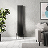 Urban Vertical Radiator - Matt Black - Double Panel (1600mm High) 304mm Wide
