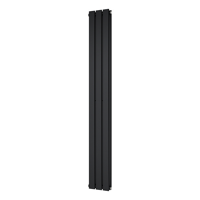 Urban Vertical Radiator - Matt Black - Double Panel (1800mm High) 228mm Wide