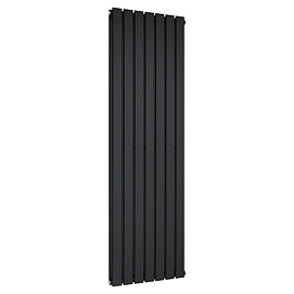 Urban Vertical Radiator - Matt Black - Double Panel (1800mm High) 532mm Wide