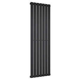 Urban Vertical Radiator - Matt Black - Single Panel (1600mm High) 532mm Wide