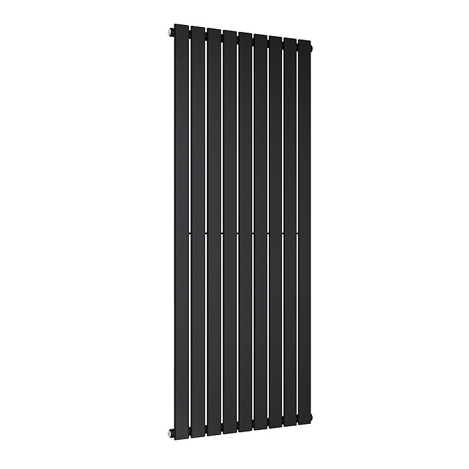 Urban Vertical Radiator - Matt Black - Single Panel (1600mm High) 684mm Wide