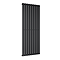 Urban Vertical Radiator - Matt Black - Single Panel (1600mm High) 684mm Wide