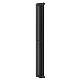 Urban Vertical Radiator - Matt Black - Single Panel (1600mm High) 228mm Wide