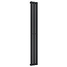Urban Vertical Radiator - Matt Black - Single Panel (1800mm High) 228mm Wide