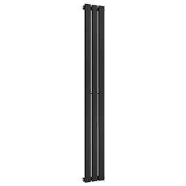 Urban Vertical Radiator - Matt Black - Single Panel (1800mm High) 228mm Wide