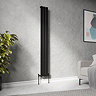 Urban Vertical Radiator - Matt Black - Single Panel (1800mm High) 228mm Wide