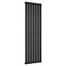 Urban Vertical Radiator - Matt Black - Single Panel (1800mm High) 532mm Wide