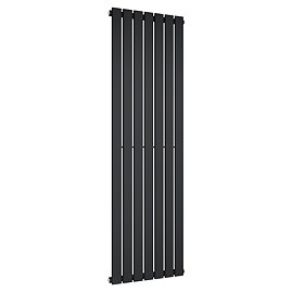 Urban Vertical Radiator - Matt Black - Single Panel (1800mm High) 532mm Wide