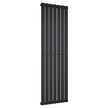 Urban Vertical Radiator - Matt Black - Single Panel (1800mm High) 532mm Wide