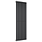 Urban Vertical Radiator - Matt Black - Single Panel (1800mm High) 532mm Wide