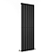 Urban Vertical Radiator - Matt Black - Single Panel (1800mm High) 608mm Wide