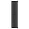 Urban Vertical Radiator - Matt Black - Single Panel (1800x456mm)