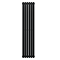 Urban Vertical Radiator - Matt Black - Single Panel (1800mm High) 354mm Wide