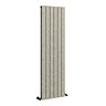 Urban Vertical Radiator - Taupe Speckled Stone Effect - Double Panel (1600x456mm)