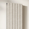 Urban Vertical Radiator - Taupe Speckled Stone Effect - Double Panel (1600x456mm)