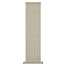 Urban Vertical Radiator - Taupe Speckled Stone Effect - Double Panel (1600x456mm)