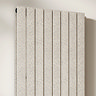 Urban Vertical Radiator - Taupe Speckled Stone Effect - Double Panel (1600x608mm)