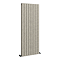 Urban Vertical Radiator - Taupe Speckled Stone Effect - Double Panel (1600x608mm)