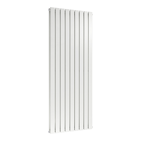 Urban Vertical Radiator - White - Double Panel (1600mm High) 684mm Wide