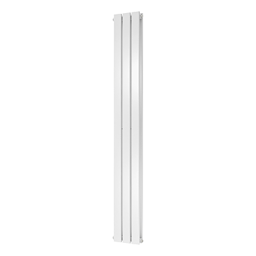 Urban Vertical Radiator - White - Double Panel (1600mm High) 228mm Wide