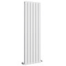 Urban Vertical Radiator - White - Double Panel (1600mm High)  Standard Large Image