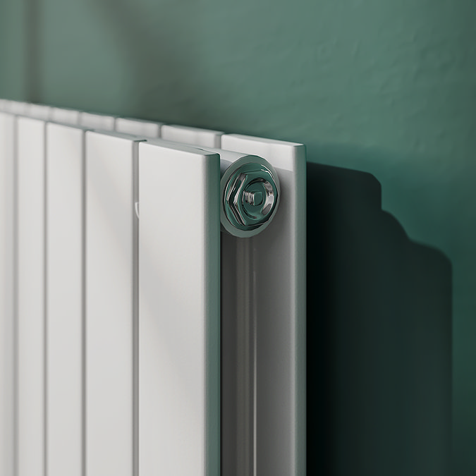 Urban Vertical Radiator - White - Double Panel (1800x684mm)