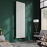 Urban Vertical Radiator - White - Double Panel (1800mm High) 532mm Wide