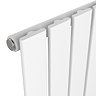 Urban Vertical Radiator - White - Single Panel (1600mm High) 684mm Wide