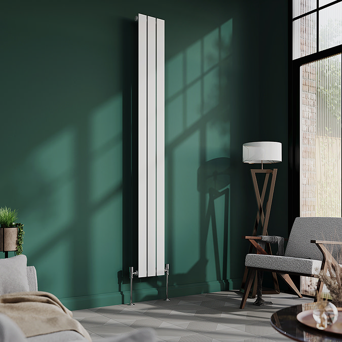 Urban Vertical Radiator - White - Single Panel (1800mm High) 228mm Wide