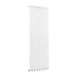 Urban Vertical Radiator - White - Single Panel (1800mm High) 608mm Wide