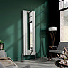 Urban White Vertical Radiator with Mirror – Double Panel, 1600 x 504mm