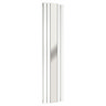 Urban White Vertical Radiator with Mirror – Double Panel, 1600 x 504mm