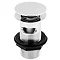 Ultra Solo Single Lever Mono Basin Mixer w/ Push Button Waste - Chrome - CD315 Profile Large Image