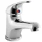 Ultra Solo Single Lever Mono Basin Mixer w/ Push Button Waste - Chrome - CD315 Large Image