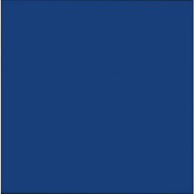 V&A - 44 Cobalt Plain Field Wall Tiles - 152x152mm - VA1003 Large Image